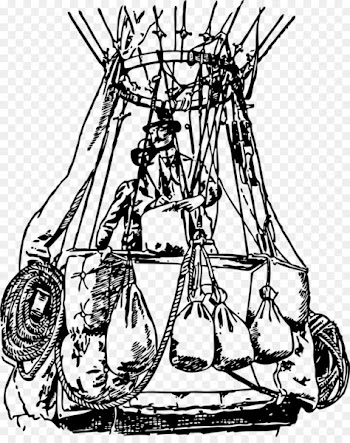 Hot air balloon Basket Clip art - hot air ballon 