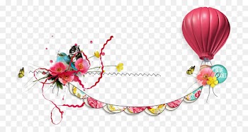 Hot air balloon Clip art - Bunting 