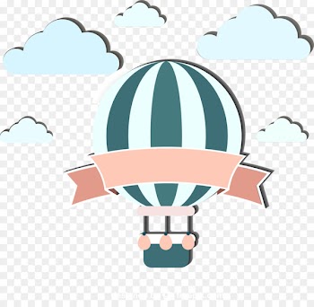 Hot air balloon Drawing Cartoon Clip art - comic balloon 
