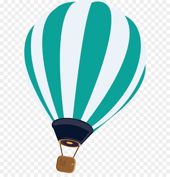 Hot air balloon Euclidean vector - Striped hot air balloon vector 
