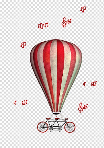 Hot air balloon Font, balloon transparent background PNG clipart