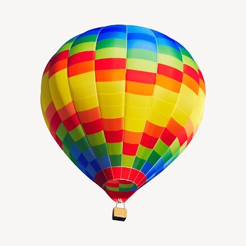 Hot air balloon  isolated | Free Photo - rawpixel
