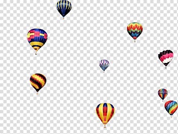 Hot air balloon Line, balloon transparent background PNG clipart