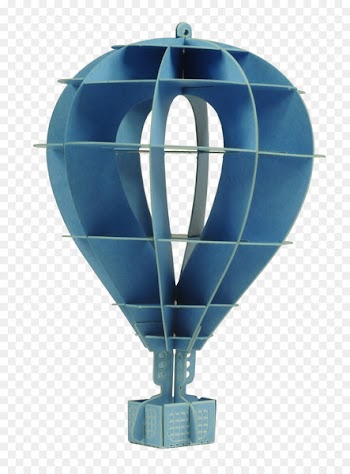 Hot air balloon Paper model Origami - balloon 