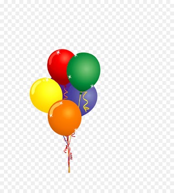 Hot air balloon Party Clip art - Color balloons floating 
