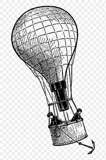 Hot air balloon png sticker | Free PNG - rawpixel