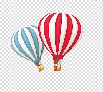 Hot air ballooning, Creative Hot Air Balloon transparent background PNG clipart