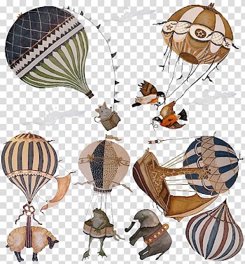 Hot air balloons , Cute Pets Balloon Hot air balloon Balloon modelling , Hot air balloon animal elephant transparent background PNG clipart