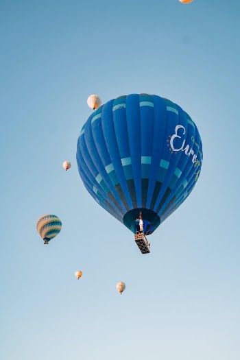 Hot Air Balloons in the Sky