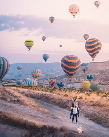 Hot Air Balloons on Air