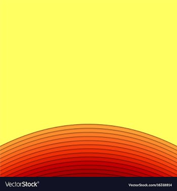 Hot background from layer stripes vector image