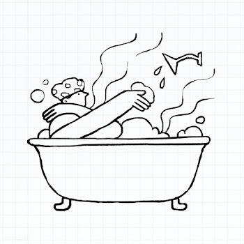 Hot baths does not prevent coronavirus vector | Free  vector - 2311912