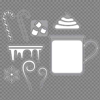 Hot Chocolate - ElizabethCraftDesigns.com