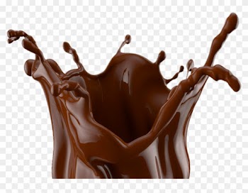 Hot Chocolate Milk Chocolate Cake Melting - Melted Chocolate Transparent