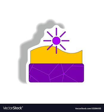 Hot climate affects evaporation of water drought vector image