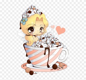 Hot Cocoa Emiko - Chibi Girl In Hot Chocolate