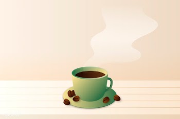 Hot coffee banner | Free stock vector - 1202933