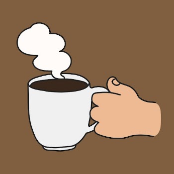 Hot coffee doodle sticker, cute | Free Vector Illustration - rawpixel