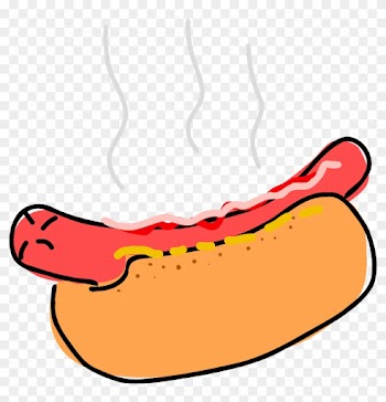 Hot D Microsoft Word Clip Art Download - Hot Dog Clipart