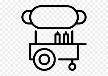 Hot Dog Cart Free Icon - Food