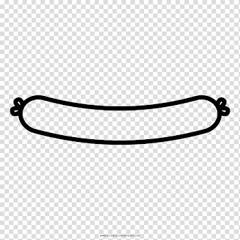 Hot dog Drawing Sausage Coloring book, hot dog transparent background PNG clipart