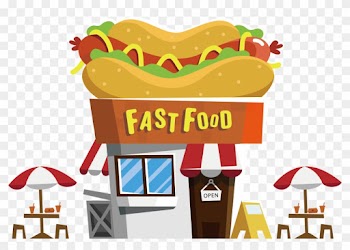 Hot Dog Fast Food Restaurant Buffet - Fast Food Restaurant Png