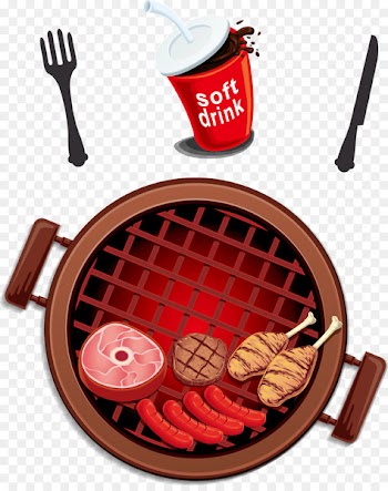 Hot dog Sausage Barbecue Steak Poster - Barbecue theme 
