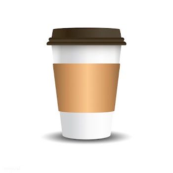 Hot drink paper cup with mockup sleeve vector | Free stock vector - 519037