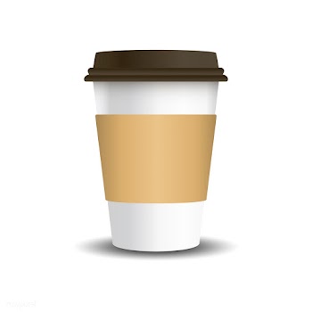 Hot drink paper cup with mockup sleeve vector | Free stock vector - 519102