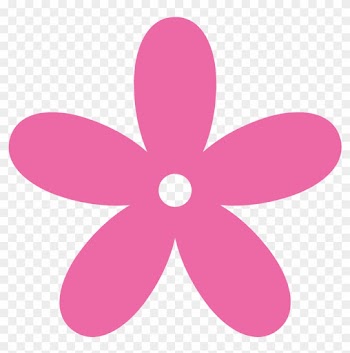Hot Pink Flower Clipart - Flower Png Clipart