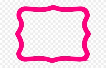 Hot Pink Frame Clip Art - Clip Art