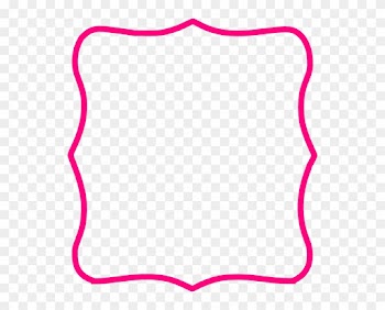 Hot Pink Frame Clip Art - Pink Clip Art Frame