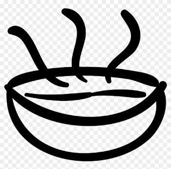 Hot Soup Bowl Hand Drawn Food Comments - Food Icons Png Hand Draw