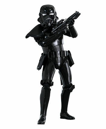 Hot Toys Shadow Trooper Sixth Scale Figure - Rogue One Black ...