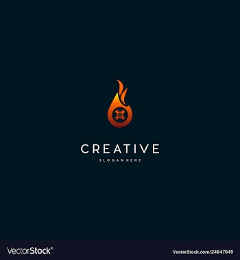 Hot wheel auto creative business logo design vector image