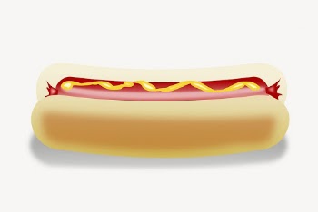 Hotdog clipart, collage element illustration | Free PSD - rawpixel