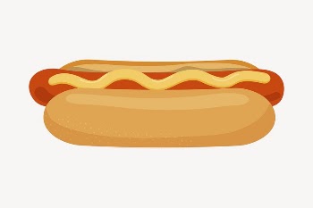 Hotdog collage element, cute cartoon | Free Vector Illustration - rawpixel