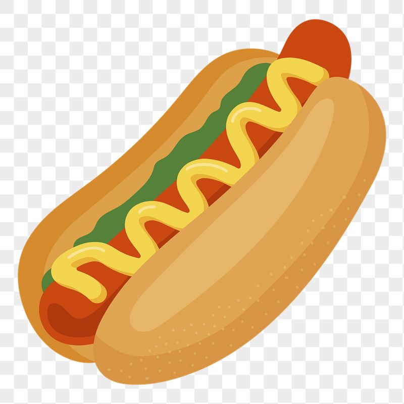 Hotdog png sticker, cute illustration, | Free PNG Illustration - rawpixel