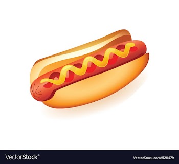 Hotdog vector image