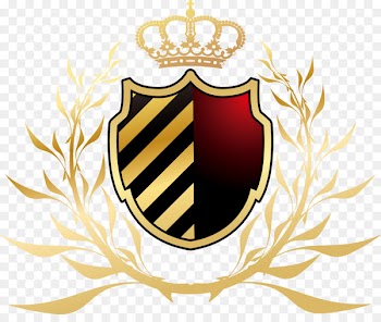 Hotel Gold Logo - Golden Shield Badge 
