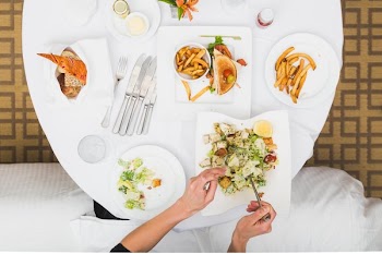 Hotel Room Service Meal