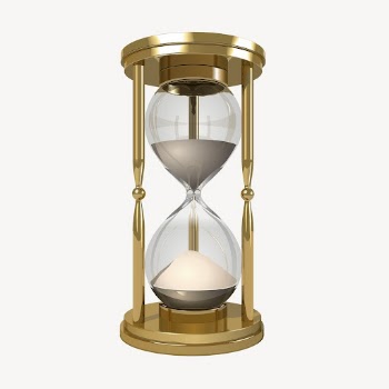 Hourglass clipart, object illustration. Free | Free Photo - rawpixel
