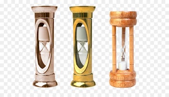 Hourglass Clock Convite - Hourglass physical map 