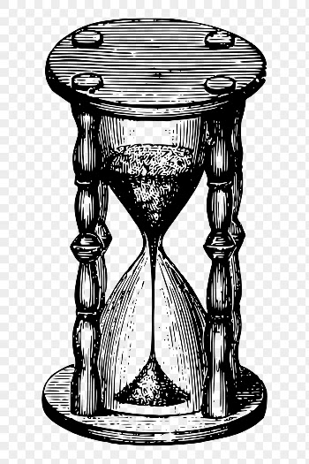 Hourglass drawing png sticker vintage | Free PNG - rawpixel