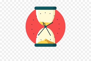 Hourglass Time Clock Clip art - Vector Timing funnel sand 