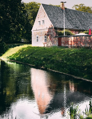 house beside river