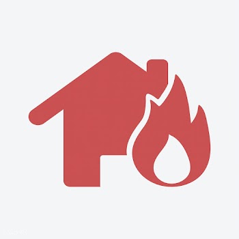 House burning down disaster icon | Free stock vector - 457529