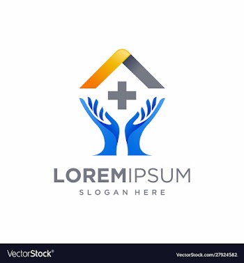 House care logo vector image
