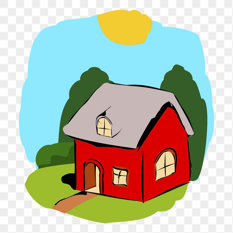 House cartoon png sticker, real | Free PNG - rawpixel