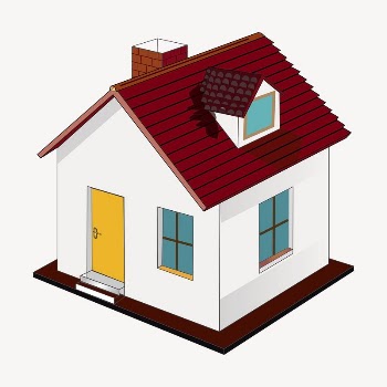House clipart, illustration vector. Free | Free Vector - rawpixel